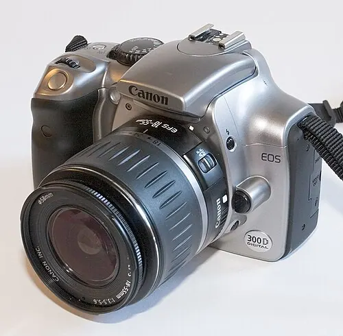 Canon EOS 300D camera
