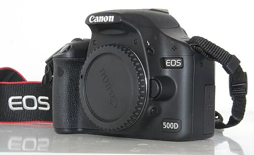 Canon EOS 500D camera