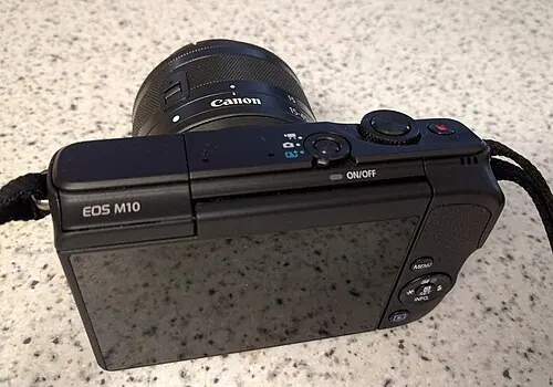 Canon EOS M10 camera