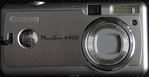 Canon PowerShot A400 camera