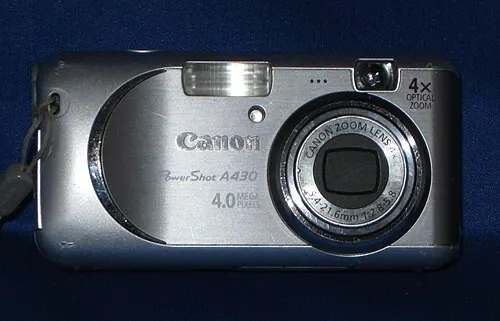 Canon PowerShot A430 camera