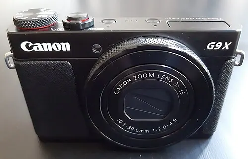 Canon PowerShot G9 X Mark II camera