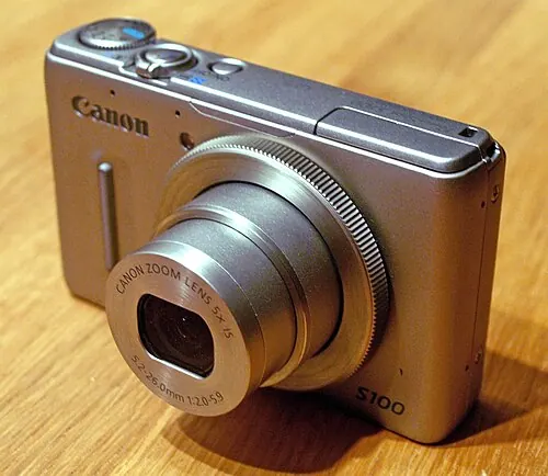 Canon PowerShot S100 camera