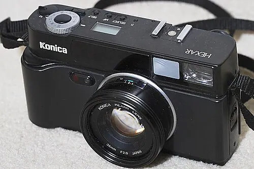 Konica Hexar camera
