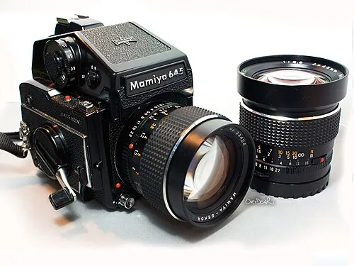 Mamiya 645 camera
