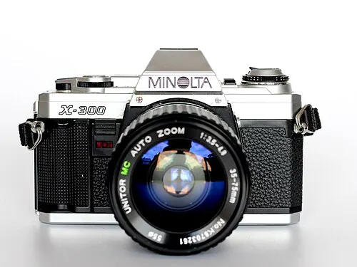 Minolta X-300 camera