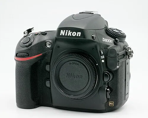 Nikon D800E camera
