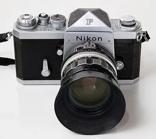 Nikon F camera