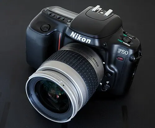 Nikon F50 camera