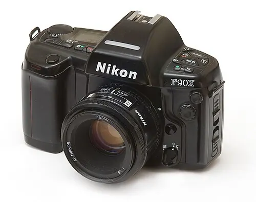 Nikon F90 camera