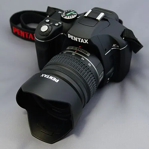 Pentax K-m camera