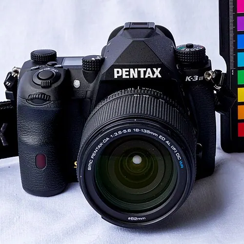 Ricoh Pentax K-3 Mark III camera