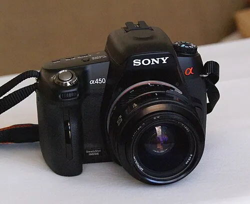 Sony Alpha 450 camera
