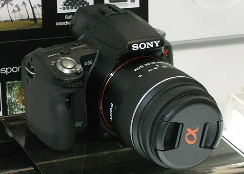 Sony Alpha 55 camera