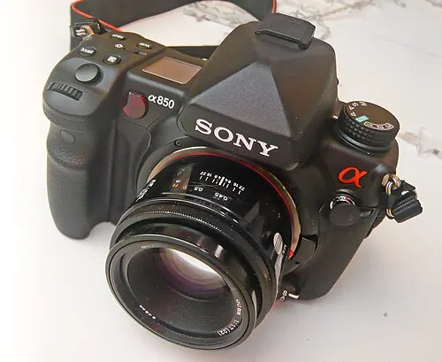 Sony Alpha 850 camera