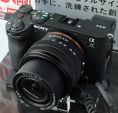 Sony α7C II camera